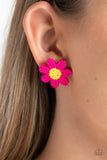 Paparazzi Sensational Seeds - Pink Earring