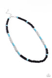 Paparazzi Volcanic Valiance - Blue Necklace