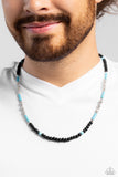 Paparazzi Volcanic Valiance - Blue Necklace