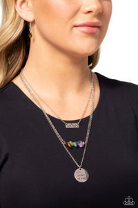 Paparazzi Miracle Mountains - Multi Necklace