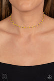 Paparazzi Neon Lights - Yellow Necklace