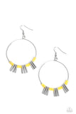 Paparazzi Luxe Lagoon - Yellow Earring