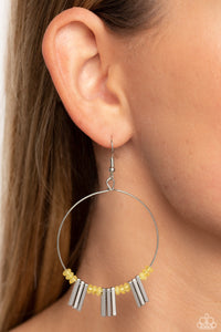 Paparazzi Luxe Lagoon - Yellow Earring