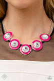 Paparazzi Feminine Flair - Pink Necklace