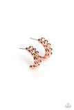 Paparazzi Bubbling Beauty - Copper Earring