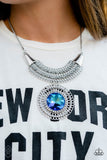 Paparazzi Excalibur Extravagance - Blue Necklace