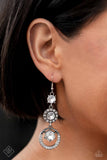 Paparazzi Enchanting Effulgence - White Earrings