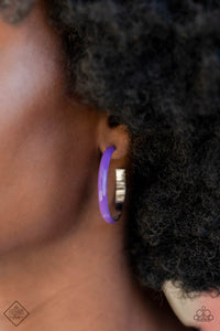 Paparazzi Groovy Glissando - Purple Earrings
