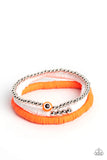 Paparazzi EYE Have A Dream - Orange Bracelet