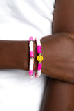 Paparazzi In SMILE - Pink Bracelet