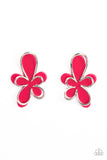 Paparazzi Glimmering Gardens - Pink Earring