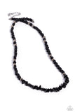 Paparazzi Wild Woodcutter - Black Necklace