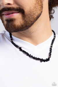 Paparazzi Wild Woodcutter - Black Necklace