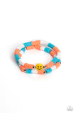 Paparazzi In SMILE - Orange Bracelet