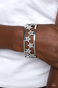 Paparazzi Starry Suffragette - White Bracelet