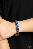 Paparazzi Born To Bedazzle - Blue Bracelet