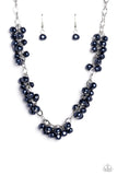 Paparazzi Pearl Parlor - Blue Necklace