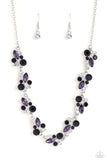 Paparazzi Swimming in Sparkles - Purple Necklace