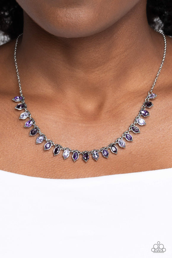 Paparazzi Fairy Light Fashion - Purple Necklace