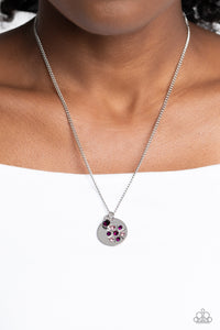 Paparazzi Dandelion Delights - Purple Necklace