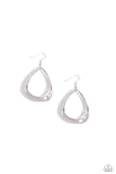 Paparazzi Subtle Solstice - Silver Earring