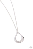 Paparazzi Subtle Season - Silver Necklace