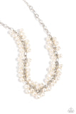 Paparazzi Pearl Parlor - White Necklace