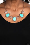 Paparazzi Badlands Border - Copper Necklace