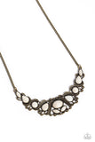 Paparazzi EYE Wish I May... - Brass Necklace