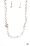 Paparazzi Countess Chic - Gold Necklace