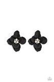 Paparazzi Jovial Jasmine - Black Earring