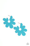 Paparazzi Flower Power Fantasy - Blue Earring