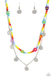 Paparazzi Rainbow Dash - Multi Necklace