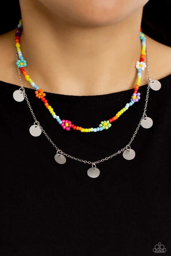 Paparazzi Rainbow Dash - Multi Necklace