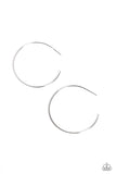 Paparazzi Seize the Sheen - Silver Earring