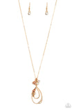 Paparazzi Sleek Sophistication - Gold Necklace