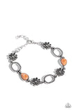 Paparazzi Casablanca Craze - Orange Bracelet