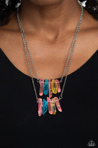 Paparazzi Crystal Catwalk - Multi Necklace