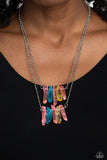 Paparazzi Crystal Catwalk - Multi Necklace