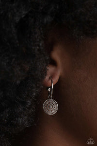 Paparazzi Mandala Maiden - Silver Earring