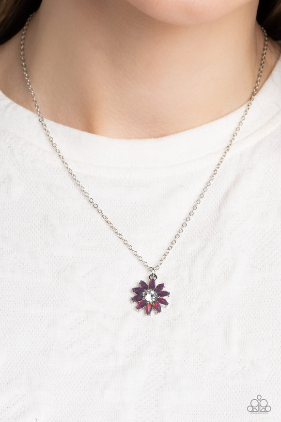 Paparazzi Daisy Diva - Purple Necklace