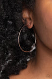 Paparazzi Seize the Sheen - Rose Gold Earring