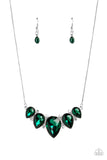 Paparazzi Regally Refined - Green Necklace