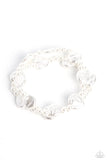 Paparazzi Good Time PEARL - White Bracelet