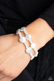 Paparazzi Good Time PEARL - White Bracelet