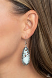 Paparazzi TEARDROP-Dead Dynasty - Blue Earring