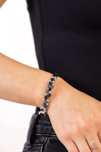 Paparazzi Big City Bling - Blue Bracelet