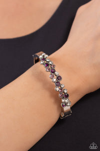 Paparazzi Big City Bling - Purple Bracelet