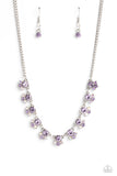 Paparazzi Tabloid Treasure - Purple Necklace