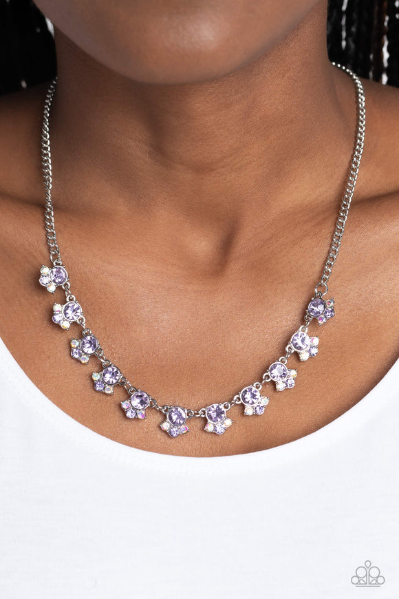 Paparazzi Tabloid Treasure - Purple Necklace